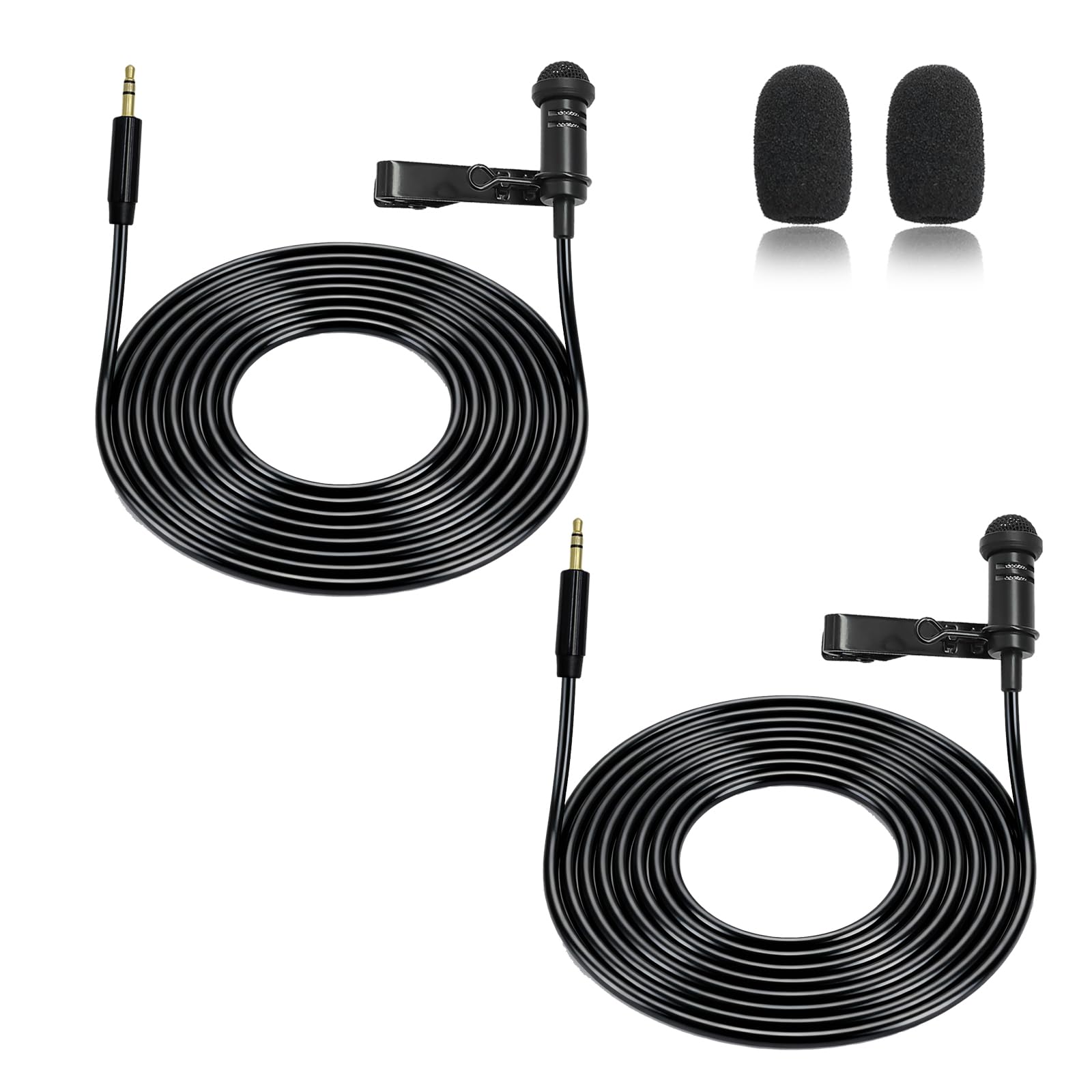Amazon.com: SPTSSWET 2pcs Lavalier Microphone for DJI Mic 2
